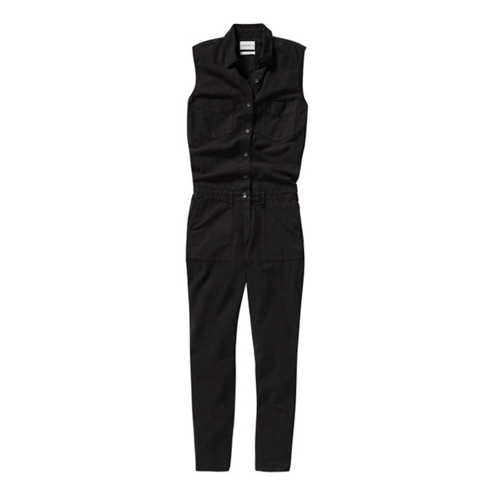 Aritzia Virtus Jumpsuit XXS Washed black